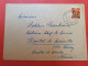 Sarre - Affranchissement Surchargé Sur Enveloppe De Saarbrücken Pour La France En 1948 - D 148 - Covers & Documents