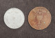 Israel 2 Coins - 10  PRUTA 1949  KM# 11   XF, 10  PRUTOT 1957  KM# 20   VF - Israel