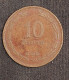 Israel 2 Coins - 10  PRUTA 1949  KM# 11   XF, 10  PRUTOT 1957  KM# 20   VF - Israel