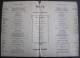 Menu Du Paquebot " Paris " De La Cie Générale Transatlantique - 1933 - Autres & Non Classés