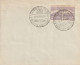 BUSTA SAN MARINO 1934 MOSTRA FILATELICA 2X25 C. (MZ933 - Cartas & Documentos