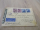 Lettre Autriche Austria En Censure Mit Luftpost 4 TP Anciens - Cartas & Documentos