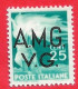 1945/47 (13) AMG V.G. Serie Democratica Cent. 25 Nuovo - Leggi Il Messaggio Del Venditore - Ongebruikt