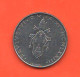 Vaticano 50 Lire 1973 Vatican City Paolo VI° Pope Steel Coin - Vatican