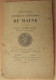 Delcampe - Revue Historique Et Archéologique Du Maine. Année 1904, 2ème Semestre (3 Livraisons). Tome LVI. Mamers, Le Mans - Pays De Loire