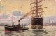 TRANSPORT - Bateaux - Bateaux Commerciaux - Carte Postale Ancienne - Koopvaardij