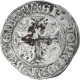 France, Charles VI, Blanc Guénar, 1420-1422, Paris, Billon, TTB, Duplessy:377E - 1380-1422 Karl VI. Der Vielgeliebte