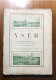 De Slag Aan Den Ijzer Herdenking Tweede Verjaardag Zeldzaam Slijtage Rug - Guerra 1914-18