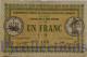 IVORY COAST 1 FRANCS 1917 PICK 2b AVF RARE - Costa De Marfil