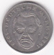 2 Deutsche Mark 1990 F STUTGART . Ludwig Erhard . Cupronickel. KM# 170 - 2 Marcos