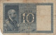 BANCONOTA ITALIA LIRE 10 1939 BIGLIETTO DI STATO VF (VS530 - Regno D'Italia – 10 Lire