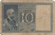 BANCONOTA ITALIA LIRE 10 1939 BIGLIETTO DI STATO VF (VS525 - Regno D'Italia – 10 Lire