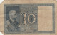 BANCONOTA ITALIA LIRE 10 1939 BIGLIETTO DI STATO VF (VS510 - Regno D'Italia – 10 Lire