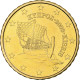 Chypre, 10 Euro Cent, 2008, BU, FDC, Or Nordique, KM:81 - Chypre