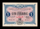 Argelia Algeria Constantine Chambre De Commerce 1 Franc 1916 Sc- AUnc - Algérie