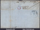 FRANCE N°60x2 SUR LETTRE POUR PHILADELPHIE AVEC ETOILE DE PARIS 17 + CAD R. DU PONT-NEUF DU 20/06/1872 - 1871-1875 Ceres