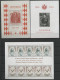 MONACO BLOCS N° 7 + 8 + 9 + 10 + 11 + 12 + 13 + 14 Cote 297.5 € Neufs ** (MNH). Qualité TB - Blocks & Sheetlets