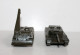 ROCO MINITANKS HO N°257 BERGEPANZER 2 + N°329 LEOPARD 2, MILITAIRE CHAR COMBAT TANK MODELE REDUIT (1712.41) - Panzer