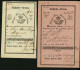 HANNOVER Königreich Hannover, Ort Uchte Zwischen 1839/1868, 6 Verschiedene Post-Einlieferungsscheine Mit Text: No 13b /  - Prephilately