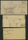 PREUSSEN KARSZYN, 4 Verschiedene Belege Von 1863-69, Dabei 3x Krone-Posthornstempel, Pracht - Autres & Non Classés