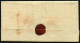 Delcampe - SACHSEN Sachsen 1826, Postvorschussbrief, Stempelpapier Von Rosswein Ins Nahegelegene Waldheim. Entwertet Mit Dem Zacken - Prephilately