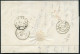 THURN Und TAXIS Thurn Und Taxis 1846, Vorphilabrief Geschrieben In Stockholm, Schweden Am 18.August 1846, Mit Courier Na - Prephilately