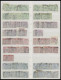 WÜRTTEMBERG Aus 44-62 O,BrfStk , 1875-1900, Dublettenpartie Neue Währung Von Ca. 500 Werten, Fundgrube! - Other & Unclassified