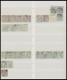 WÜRTTEMBERG Aus 44-62 O,BrfStk , 1875-1900, Dublettenpartie Neue Währung Von Ca. 500 Werten, Fundgrube! - Sonstige & Ohne Zuordnung