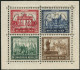 Dt. Reich 446-49 , 1930, Herzstück IPOSTA-Block, Postfrisch, Pracht, Gepr. Schlegel, Mi. 440.- - Unused Stamps