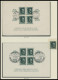 Delcampe - SAMMLUNGEN O, 1933-45, Bis Auf Chicagofahrt, Block 2 Und 3 In Den Hauptnummern Komplette Sammlung Bis 1944 Im Falzlosalb - Autres & Non Classés
