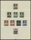 SAMMLUNGEN ,, , Ungebrauchte, Teils Postfrische Sammlung Dt. Reich Von 1935-1945 Im Lindner Falzlosalbum, Einige Gute Mi - Unused Stamps