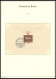 SAMMLUNGEN O, 1933-45, Saubere Gestempelte Sammlung, Bis Auf Bl. 2 Und 3 In Den Hauptnummern Komplett, Meist Prachterhal - Autres & Non Classés