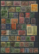 LOTS O,BrfStk , 1919-23, Partie Von 65 Verschiedenen Kleineren Und Mittleren Infla-Werten, Feinst/Pracht, Alle Geprüft I - Used Stamps