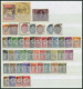 LOTS O, 1924-43, Gestempelte Partie Verschiedener Werte, Feinst/Pracht, Mi. 1450.- - Gebraucht