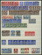 Delcampe - LOTS O,, , Sauber Gesteckte Dublettenpartie Dt. Reich Von 1923-44 Mit Meist Mittleren Ausgaben, Bedarfserhaltung, Besich - Autres & Non Classés