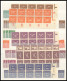 LOTS , Lagerbuch Inflation, Meist Ab 1921, Incl. Dienstmarken, Fast Nur Postfrisch, Teils In Einheiten (meist 10er-Randb - Other & Unclassified