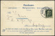 BALLON-FAHRTEN 1897-1916 27.5.1911, Augsburger Verein Für Luftschiffahrt, Abwurf Vom Ballon TILLIE, Postaufgabe In Augsb - Fesselballons