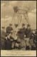 BALLON-FAHRTEN 1897-1916 13.2.1916, Berliner Verein Für Luftschiffahrt, Abwurf Vom Ballon MÖDEBECK, Postaufgabe In Oberh - Luchtballons