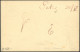 DP IN MAROKKO P 1 BRIEF, 1901, 5 C. Auf 5 Pf. Grün Mit K1 K.D. FELD-POSTSTATION Nr. 2 Und Briefstempel Leichte Mun-Kolon - Marokko (kantoren)