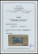 FREIE STADT DANZIG 11c BrfStk, 1920, 2 M. Schwärzlichblau, Zeitgerechte Entwertung DANZIG X1n, Prachtbriefstück, RR!, Fo - Other & Unclassified