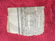1904 Bande Pour Journal Sur Fragment Journaux Timbre Type Blanc Pour Langogne Lozère - Zeitungsmarken (Streifbänder)