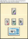 SAMMLUNGEN 3140-3365,o , 1988-90, Jeweils Postfrisch Und Gestempelt Komplett Im Neuwertigen Lindner Falzlosalbum, Zusätz - Other & Unclassified