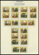 SAMMLUNGEN Aus 2864-3346 , Fast Komplette Sammlung Zusammendrucke Von 1984-90 Mit Guten Mittleren Ausgaben Im Borek Spez - Sonstige & Ohne Zuordnung