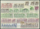 LOTS O, 1974-83, Saubere Dublettenpartie, Komplett, Je 6-10x, Feinst/Pracht, Mi. Ca. 2500.- - Andere & Zonder Classificatie