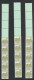 ROLLENMARKEN 1140-43AIR , 1982, Burgen Und Schlösser V, 20 Rollenmarken (RE5+4Lf), Fast Nur Prachterhaltung - Rolstempels