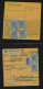 Delcampe - SAMMLUNGEN 1953/4, Interessante Sammlung Von 40 Paketkarten Mit Verschiedenen Posthorn-Frankaturen, Dabei Auch Einzelfra - Autres & Non Classés