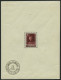 BELGIEN Bl. 2 , 1931, Block Kriegsinvaliden, Falzrest Im Rand, Einzelmarke Postfrisch, Pracht - Unused Stamps