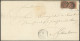 DÄNEMARK 1I Paar BRIEF, 1852, 4 RBS Ferslew Im Senkrechten Paar Mit Unterrand, Platte I Nr. 83 + 93, Mit Nummernstempel  - Sonstige & Ohne Zuordnung