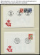 SAMMLUNGEN, LOTS 1984-91, Bis Auf Wenige Werte Komplette Sammlung Von Ca. 140 FDC`s In 3 Neuwertigen Lindner-Spezialalbe - Sonstige & Ohne Zuordnung