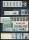 FÄRÖER , Komplette Postfrische Sammlung Färöer Von 1975-96 (ohne Block 8), Dazu Markenheftchen Fast Komplett, Jahresheft - Islas Faeroes
